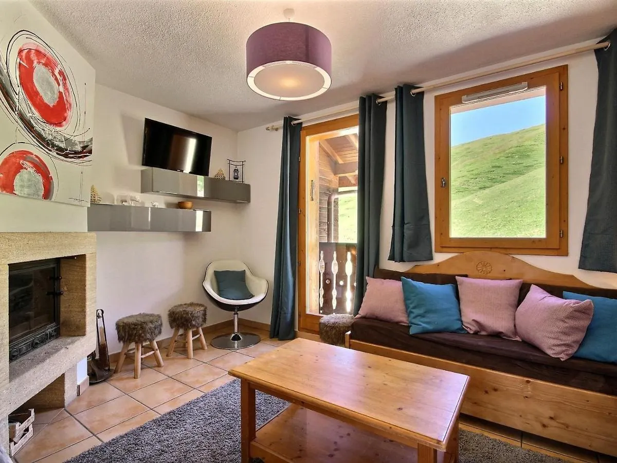 Chalet Spacieux Sur Les Pistes Avec Cheminee Et Wifi - Fr-1-455-242 La Plagne-Tarentaise 0*,  France