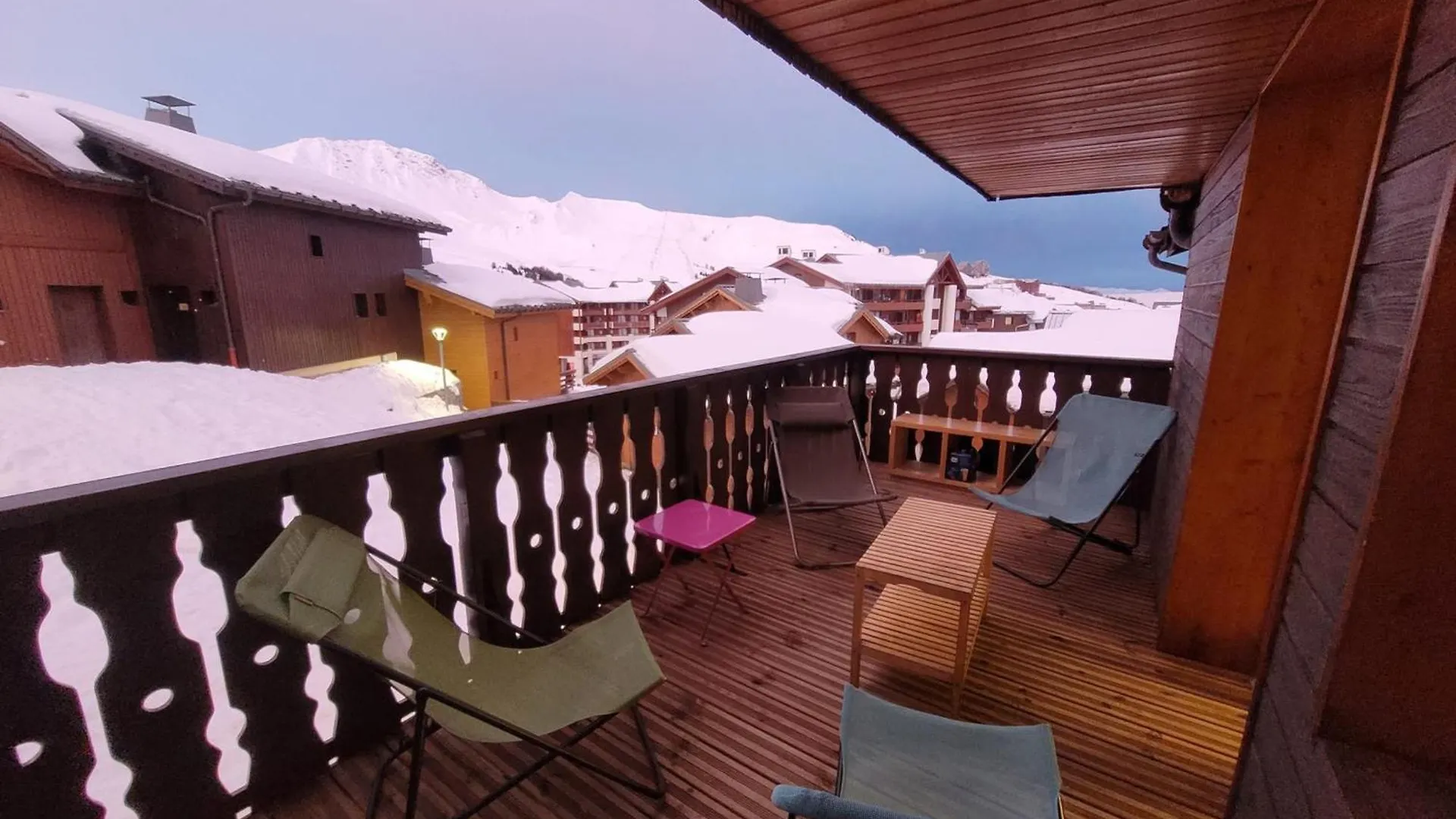 Chalet Spacieux Sur Les Pistes Avec Cheminee Et Wifi - Fr-1-455-242 La Plagne-Tarentaise France