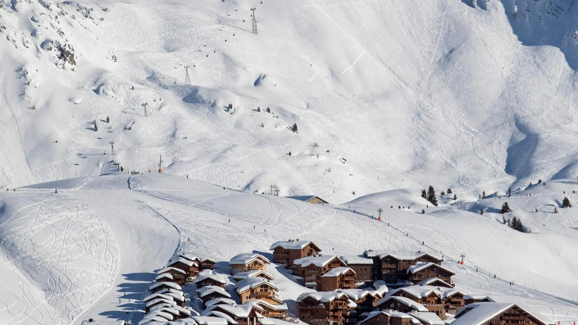 Chalet Spacieux Sur Les Pistes Avec Cheminee Et Wifi - Fr-1-455-242 La Plagne-Tarentaise
